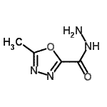 CAS 登录号：99367-57-4， 5-甲基-1,3,4-恶二唑-2-甲酰肼
