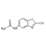 CAS 登录号：99459-50-4， N-(2-羟基-1,3-苯并噻唑-5-基)乙酰胺