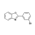 CAS 登录号：99586-31-9， 2-(3-溴苯基)-1,3-苯并恶唑
