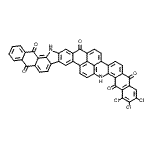 CAS#: 99688-45-6, Trichloro-12,24-Dihydro-5H-Naphtho[2,3-h]Naphth[2'',3'':6',7']Indolo[2',3':6,7]Anthra[2,1,9-Mna]Acridine-5,10,13,18,25-Pentone