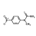 CAS 登录号：99700-94-4， 1-甲基-1-(4-硝基苯基)硫脲
