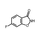 CAS 登录号：99822-24-9， 6-氟-1,2-苯并恶唑-3-醇