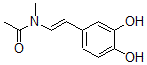 CAS 登录号：99855-33-1， N-(3,4-二羟基苯乙烯基)-N-甲基-乙酰胺
