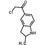 CAS#: 99859-71-9, 2-chloro-1-(2-methylindolin-5-yl)ethanone