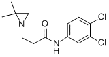 CAS 登录号:99900-86-4, N-(3,4-二氯苯基)-3-(2,2-二甲基-1-氮丙啶基)丙酰胺