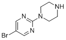CAS 登录号：99931-82-5， 5-溴-2-(1-哌嗪基)-嘧啶