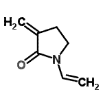CAS 登录号：99934-83-5， 3-亚甲基-1-乙烯基-2-吡咯烷酮