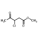 CAS 登录号：99968-96-4， 甲基3-氯-4-氧代戊酸酯