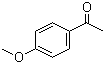 4'-Methoxyacetophenone molecular structure (CAS 100-06-1)