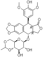 alpha-依托泊苷分子结构 (CAS 100007-53-2)
