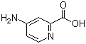 4-氨基吡啶-2-甲酸分子结构 (CAS 100047-36-7)
