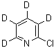 6-Chloropyridine-2,3,4,5-d<sub>4</sub> molecular structure (CAS 1001003-94-6)