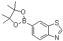 Benzothiazole-6-boronic acid pinacol ester molecular structure (CAS 1002309-47-8)