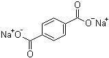 对苯二甲酸二钠分子结构 (CAS 10028-70-3)