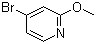 4-溴-2-甲氧基吡啶分子结构 (CAS 100367-39-3)