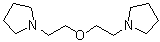 双(N-吡咯烷基乙基)醚分子结构 (CAS 100396-39-2)