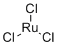 Ruthenium trichloride molecular structure (CAS 10049-08-8)