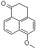 2,3-二氢-6-甲氧基萘嵌苯-1-酮分子结构 (CAS 100621-80-5)