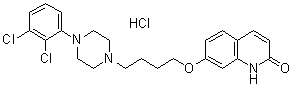去氢阿立哌唑盐酸盐分子结构 (CAS 1008531-60-9)