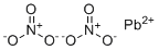 Lead dinitrate molecular structure (CAS 10099-74-8)