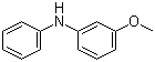 3-甲氧基二苯胺分子结构 (CAS 101-16-6)