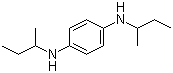 N,N'-二仲丁基对苯二胺分子结构 (CAS 101-96-2)