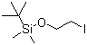 (tert-butyl)(2-iodoethoxy)dimethylsilane molecular structure (CAS 101166-65-8)