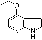 4-乙氧基-1H-吡咯并[2,3-b]吡啶分子结构 (CAS 1011711-57-1)