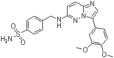 IRAK 抑制剂 3分子结构 (CAS 1012343-93-9)