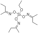 乙氧基三(乙基甲基甲酮肟)硅烷分子结构 (CAS 101371-00-0)