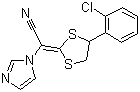 Lanoconazole molecular structure (CAS 101530-10-3)