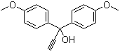 1,1-Bis(4-methoxyphenyl)-2-propyn-1-ol molecular structure (CAS 101597-25-5)