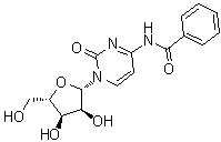 N-(1,2-Dihydro-2-oxo-1-beta-L-ribofuranosyl-4-pyrimidinyl)benzamide molecular structure (CAS 1018812-31-1)