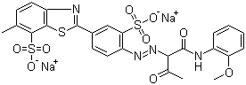 Direct Yellow 27 molecular structure (CAS 10190-68-8)