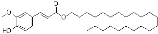 E-阿魏酸二十二烷基酯分子结构 (CAS 101927-24-6)