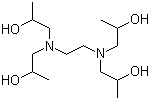 N,N,N',N'-四(2-羟基丙基)乙二胺分子结构 (CAS 102-60-3)