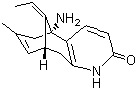 (-)-石杉碱甲分子结构 (CAS 102518-79-6)