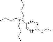 2-乙氧基-5-(三丁基锡烷基)嘧啶分子结构 (CAS 1025746-10-4)