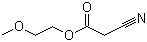甲氧基氰乙酸乙酯分子结构 (CAS 10258-54-5)