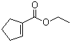 1-环戊烯-1-甲酸乙酯分子结构 (CAS 10267-94-4)