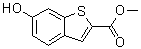 6-羟基苯并[b]噻吩-2-羧酸甲酯分子结构 (CAS 1029720-28-2)