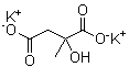 2-羟基-2-甲基丁二酸二钾盐分子结构 (CAS 1030365-02-6)