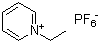 1-乙基吡啶鎓六氟磷酸盐分子结构 (CAS 103173-73-5)