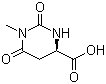 1-甲基-L-4,5-二氢乳清酸分子结构 (CAS 103365-69-1)
