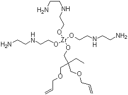 锆偶联剂 LZ 44分子结构 (CAS 103373-95-1)