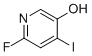 structure of CAS# 1034467-29-2, 6-氟-4-碘吡啶-3-醇