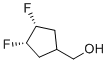 Rel-((1r,3R,4S)-3,4-二氟环戊基)甲醇分子结构 (CAS 1036407-25-6)