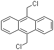 9,10-二(氯甲基)蒽分子结构 (CAS 10387-13-0)