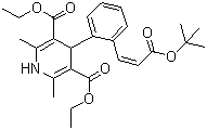 拉西地平分子结构 (CAS 103890-78-4)