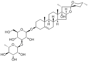 Mannioside A分子结构 (CAS 1038922-95-0)